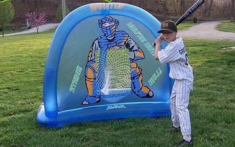 Backyard Backstop (Baxstop) Inflatable Back Yard Toy - Very Durable