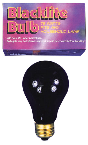 Blacklight Bulb 75 Watts Costume
