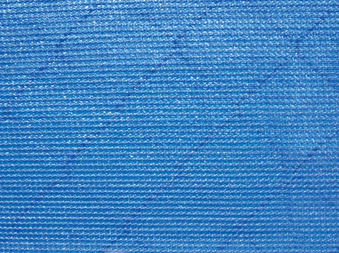 Blue 4'x 50' Privacy Screen Fence Construction Residential