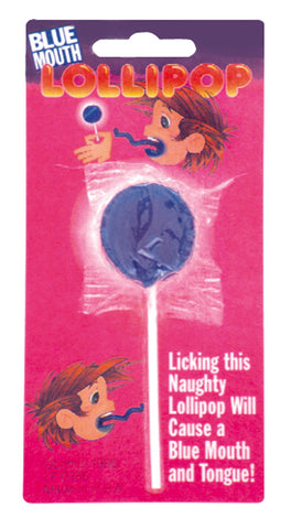 Blue Mouth Lollipop Costume