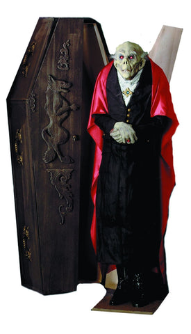 Coffin Dracula Upright Costume
