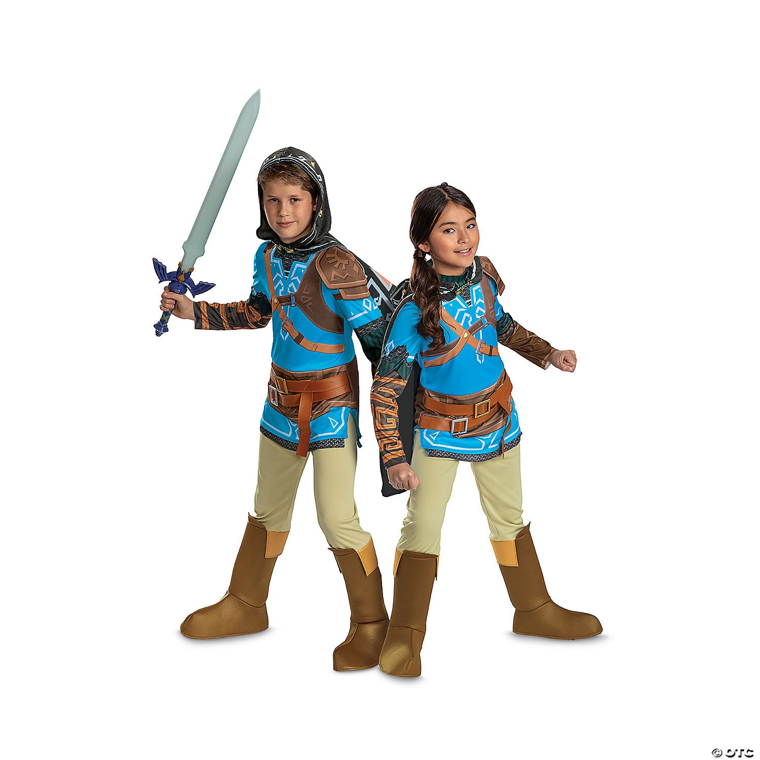kids deluxe legend of zelda  tears of the kingdom& 8482  link costume   xl 14 16~dg161919j