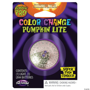 color changing pumpkin light~fw94680