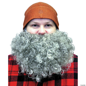 beard big and curly gray~fw9267gy