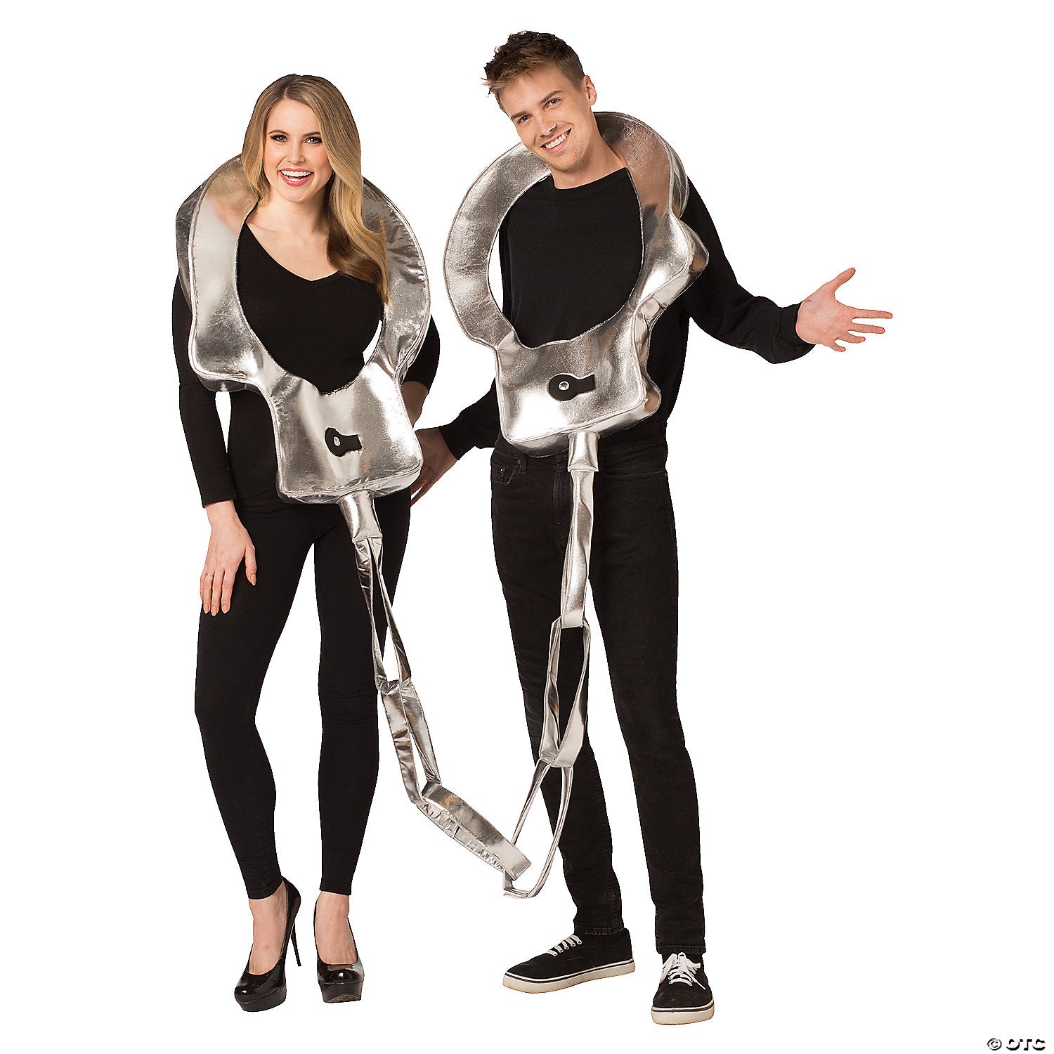 adult handcuffs couples costume~gc7282-a01