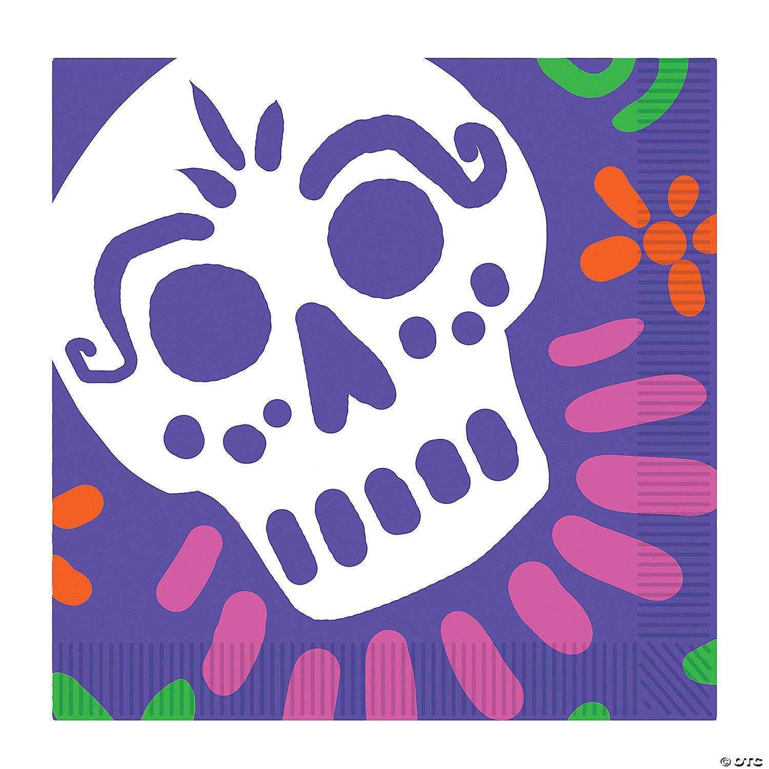 day of the dead napkins~bg00938
