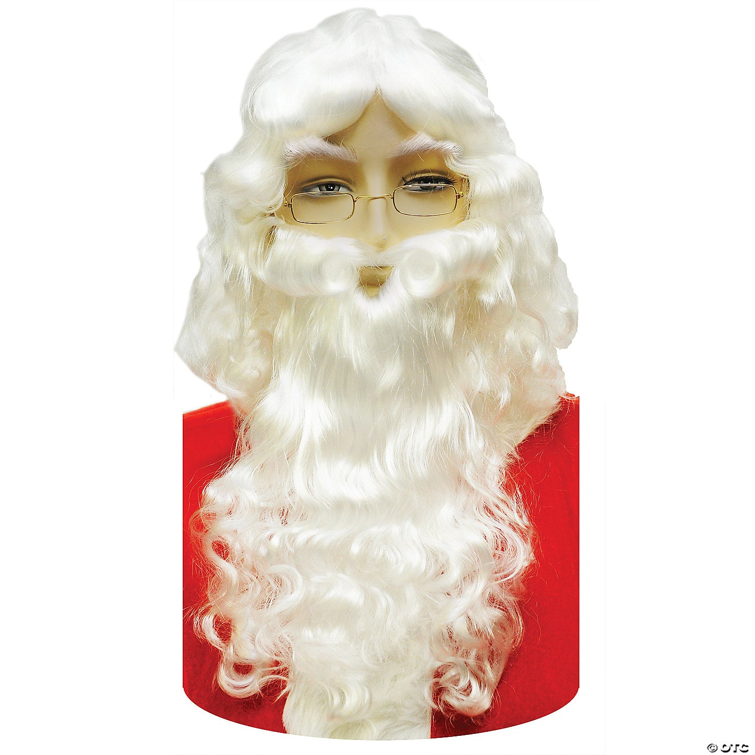 bargain santa wig and beard set~lw46