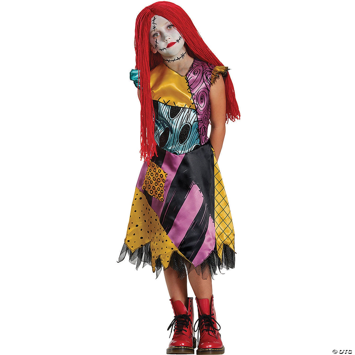 girl s deluxe the nightmare before christmas sally costume   medium~dg21602k