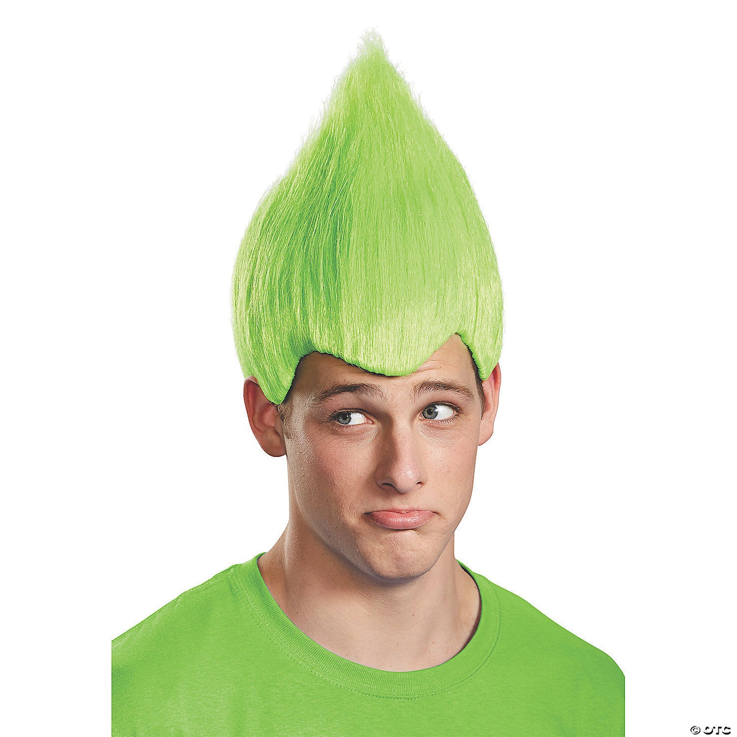 adult s green wacky wig~dg11523gr