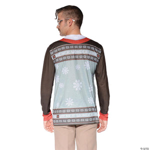 ugly christmas sweater wiener wonderland men s t shirt costume   medium~fr127465md-a01