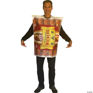 adults oscar mayer& 8482  weiner package costume~gc1704-a01