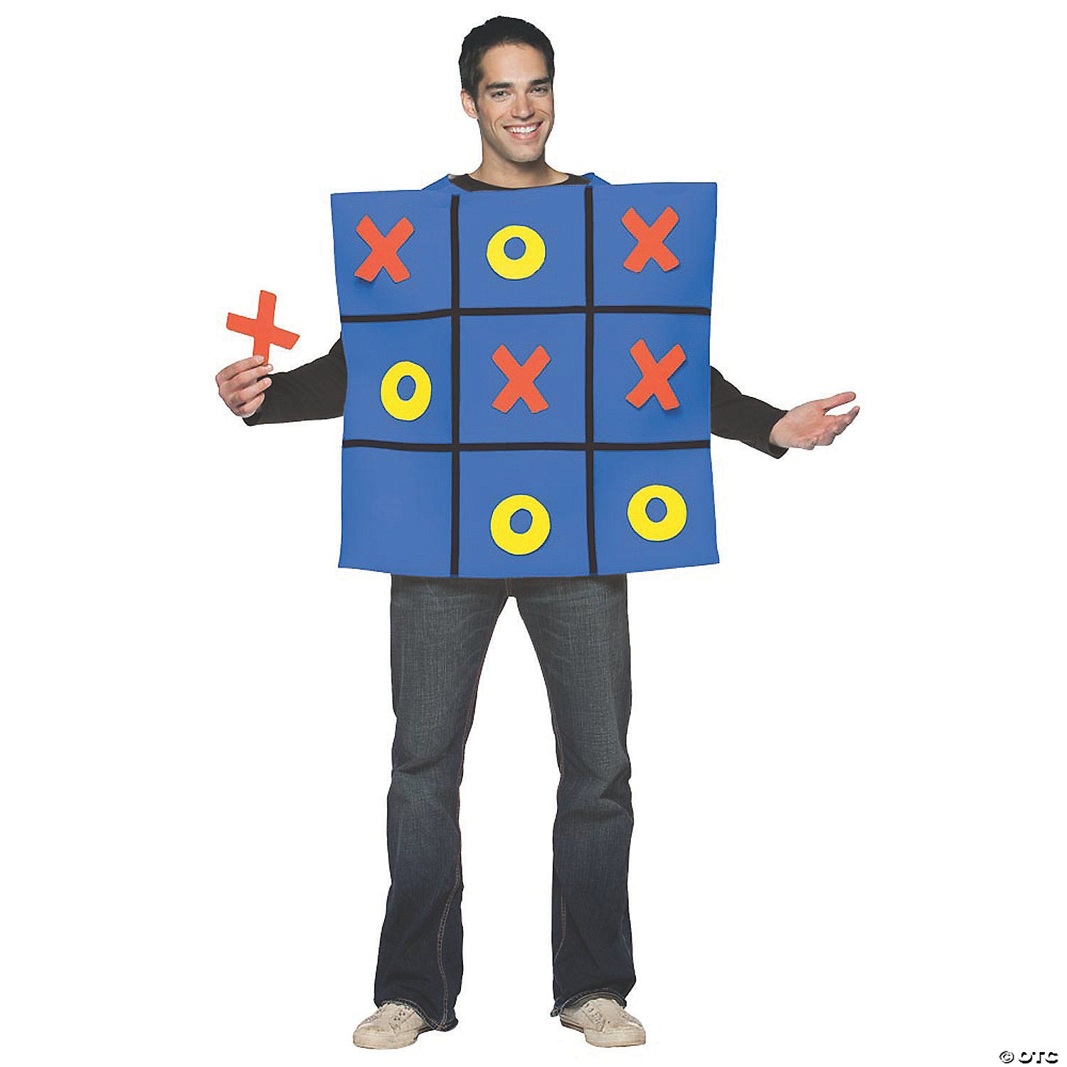 men s tic tac toe board costume~gc3642