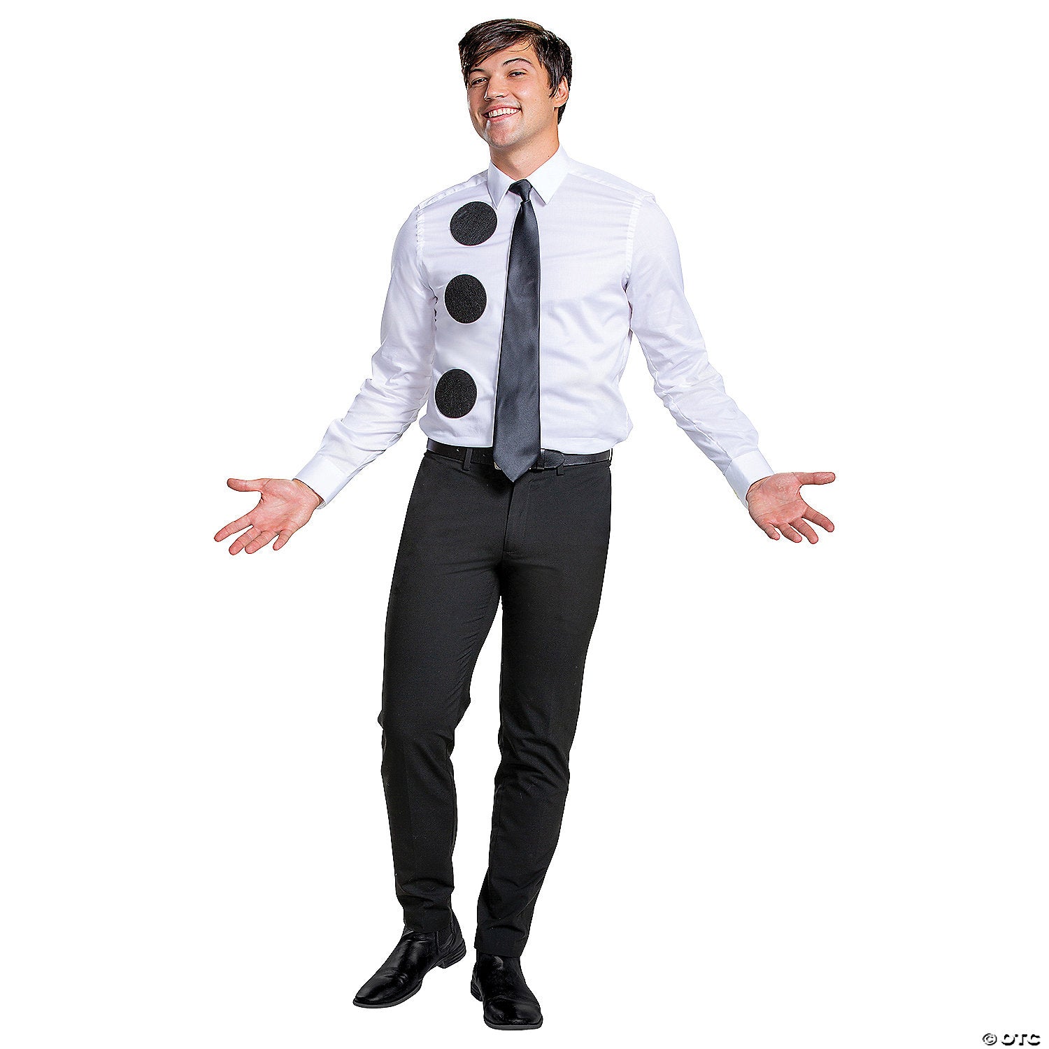 adults the office& 8482  standard jim 3 hole punch kit adult costume accessory~dg118819-a02