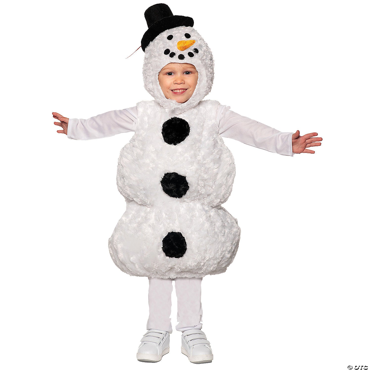 toddlers snowman belly baby costume   medium~ur27679tm