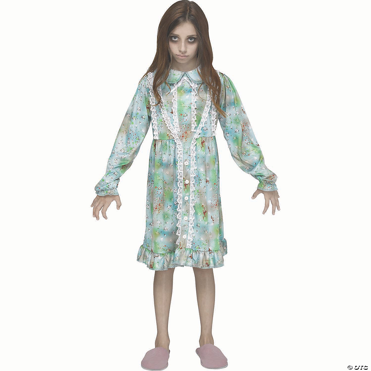 girl& 8217 s multicolored polyester nightmare nightgown costume   extra large 14 16~fw127472xl