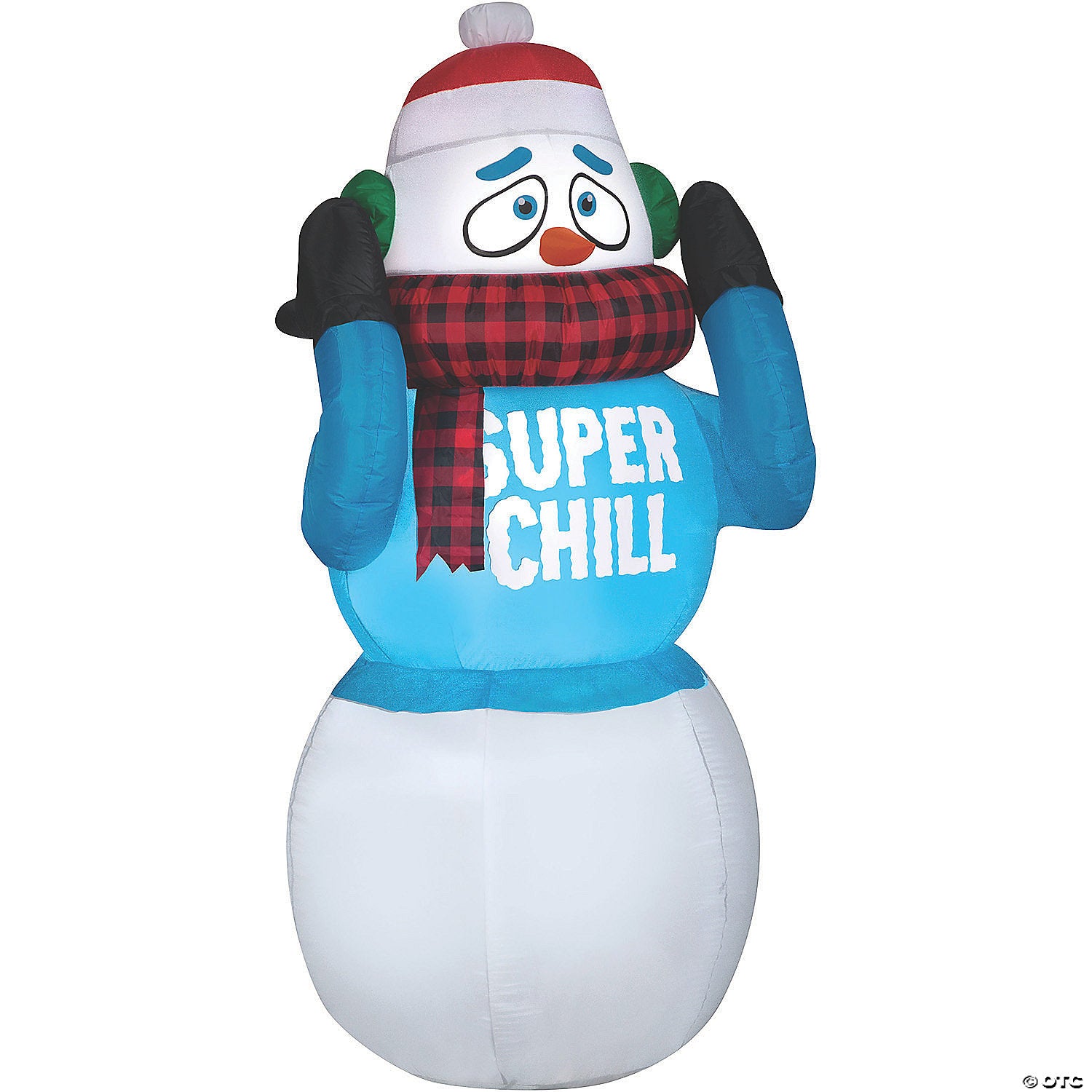 72  blow up inflatable shivering snowman outdoor yard decoration~ss113500g