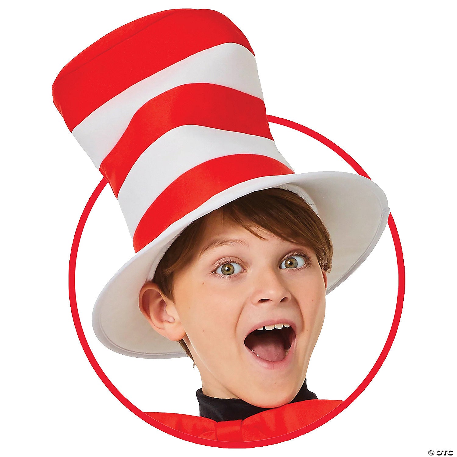 kids dr  seuss& 8482  the cat in the hat& 8482  red & white hat~fw96946