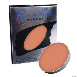mehron paradise pro aq& 8482  makeup single refill coral~dd801c