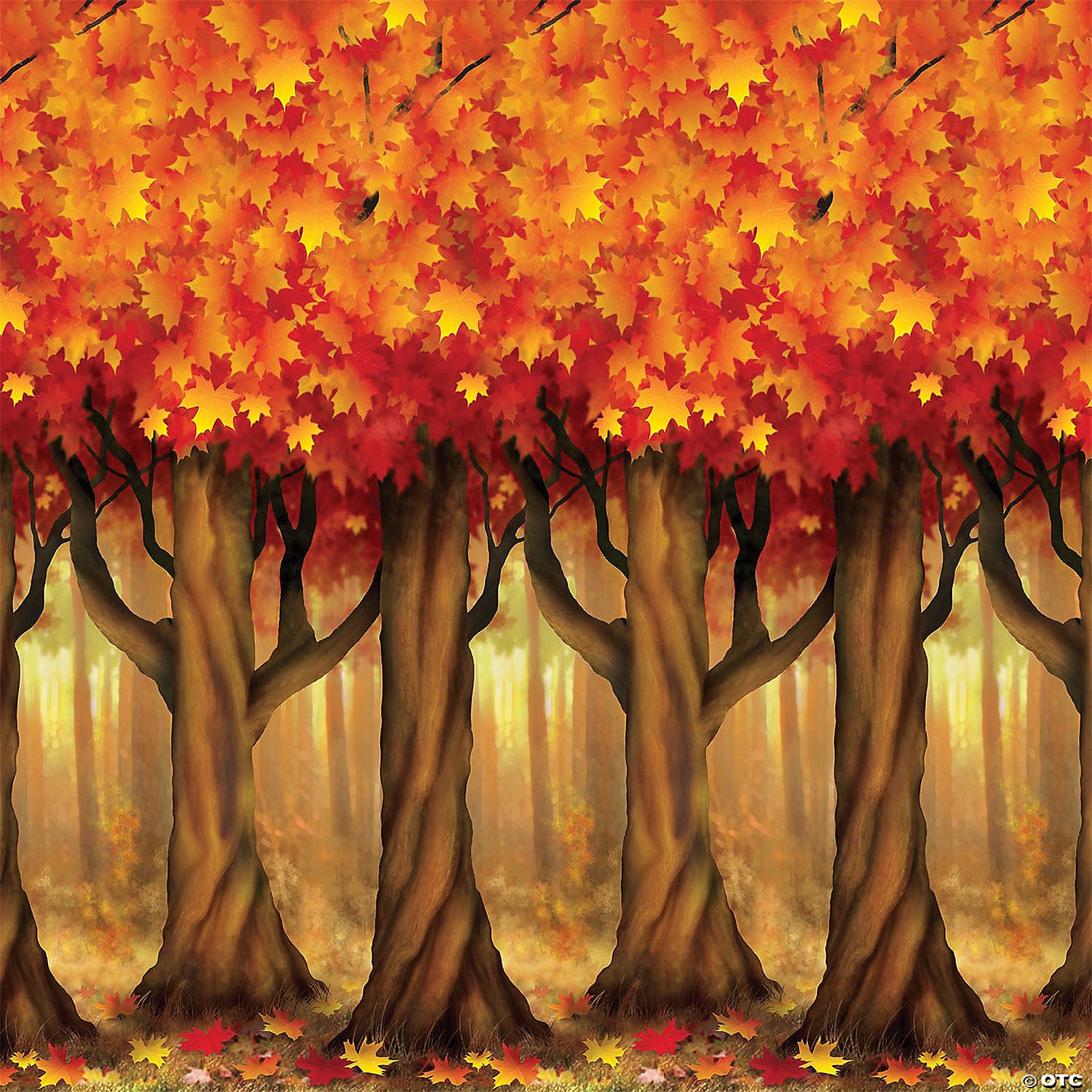 fall trees backdrop~bg90022