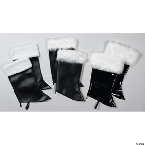 deluxe plush santa boot tops~ae9599xl