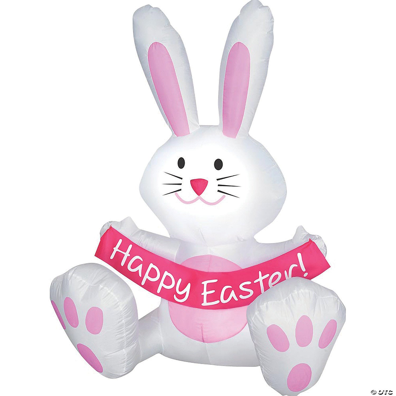 blow up inflatable 4 ft  happy easter bunny outdoor yard decoration~ss46554g