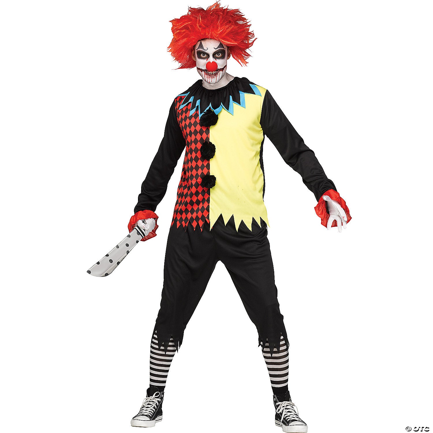 men s freakshow clown costume~fw135434