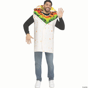 adults multicolor burrito costume   standard~fw137734