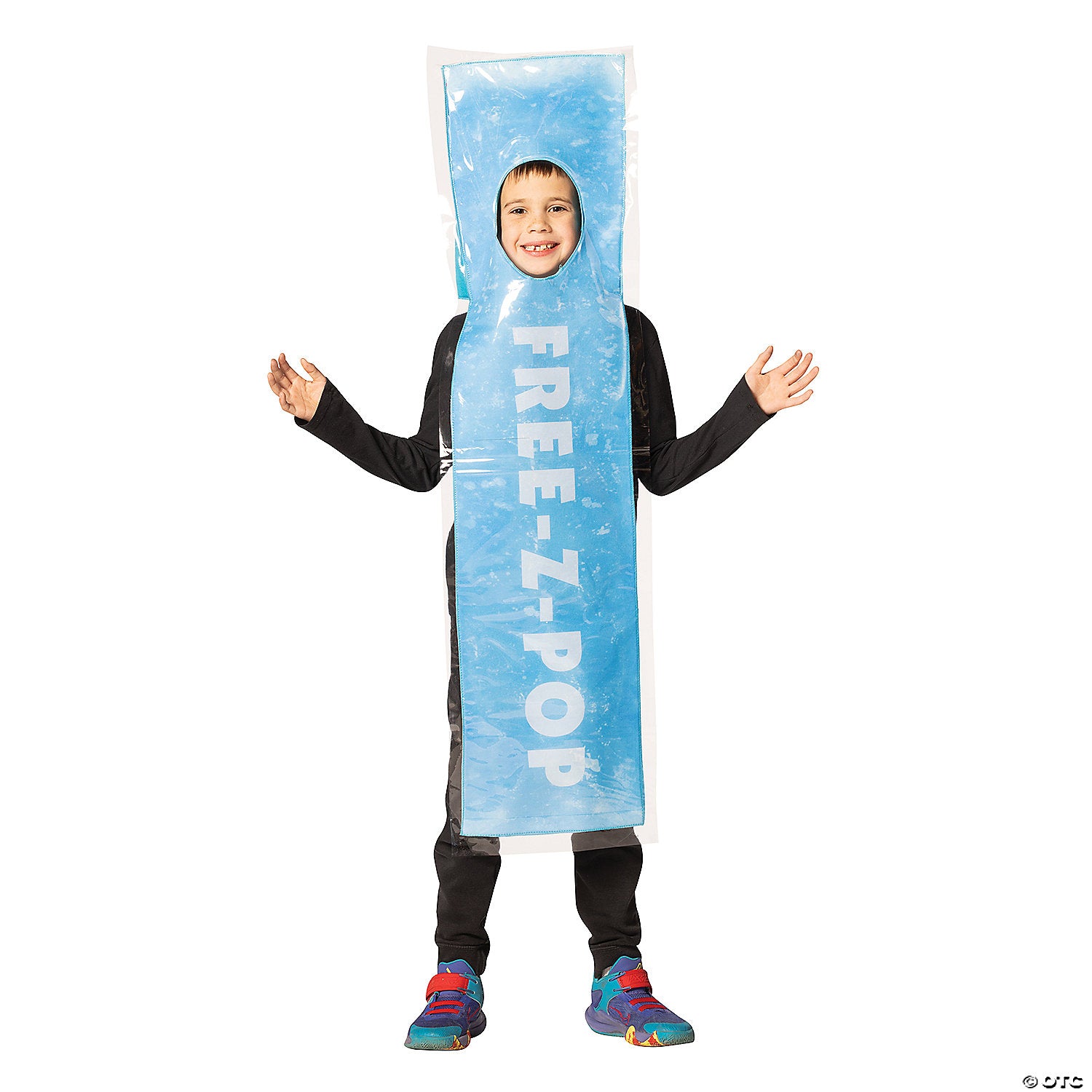 kids blue free z pop ice costume   medium 7 10~gcr1357710