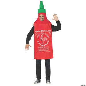 adults sriracha bottle costume~gc4625