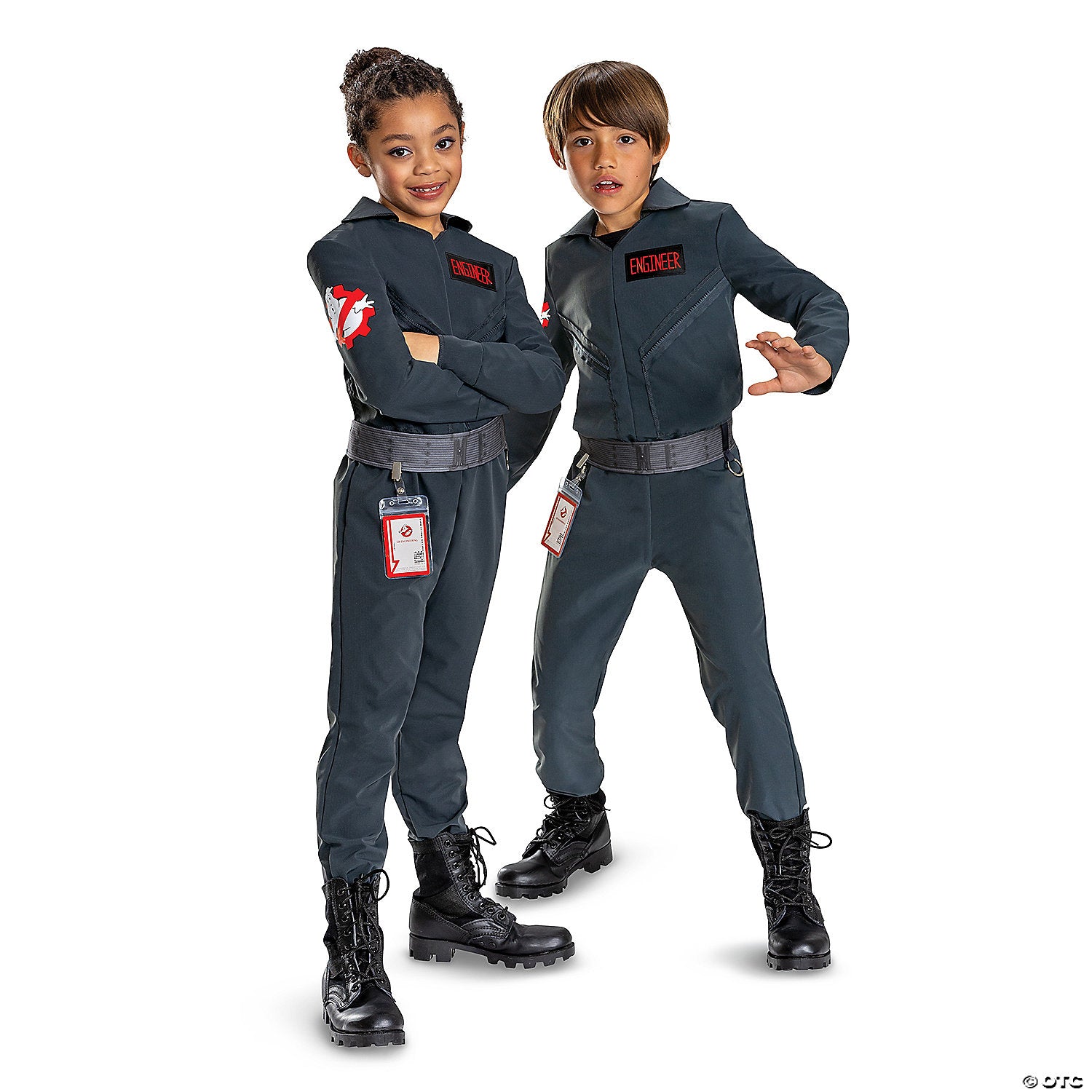 kids classic ghostbusters  frozen empire& 8482  engineer suit costume   medium 7 8~dg167339k
