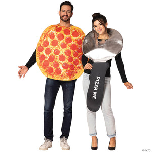 pepperoni pizza & pizza cutter couples costume~gc10322
