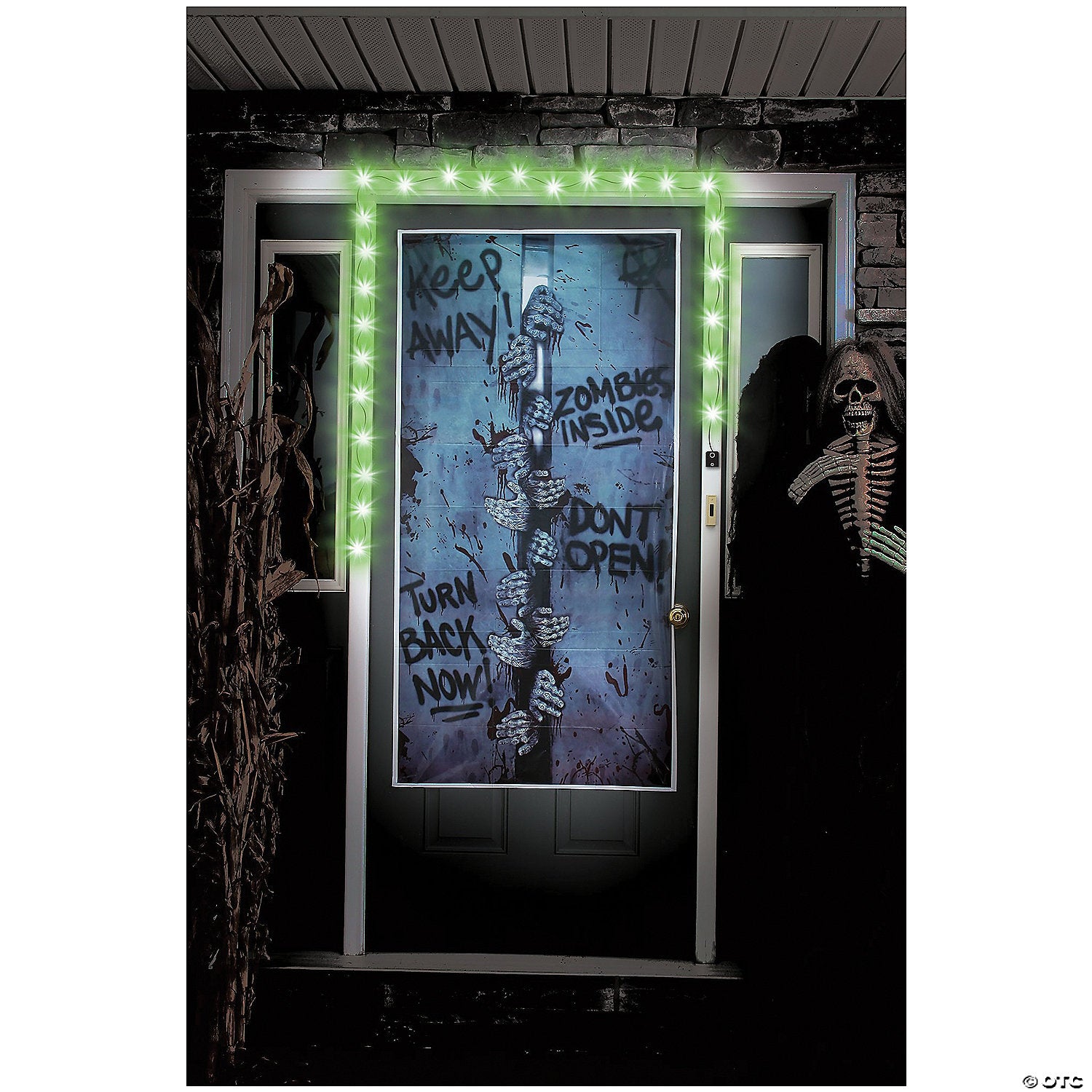 creepy zombie door decoration kit~fw91307z-a01