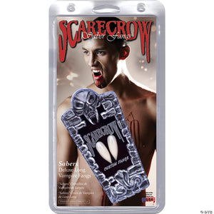 scarecrow saber dluxe long vampire fangs~scsf150