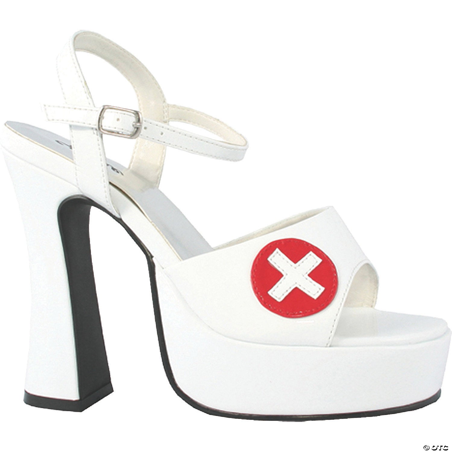 white sexy nurse shoes   size 7~ha12wt7