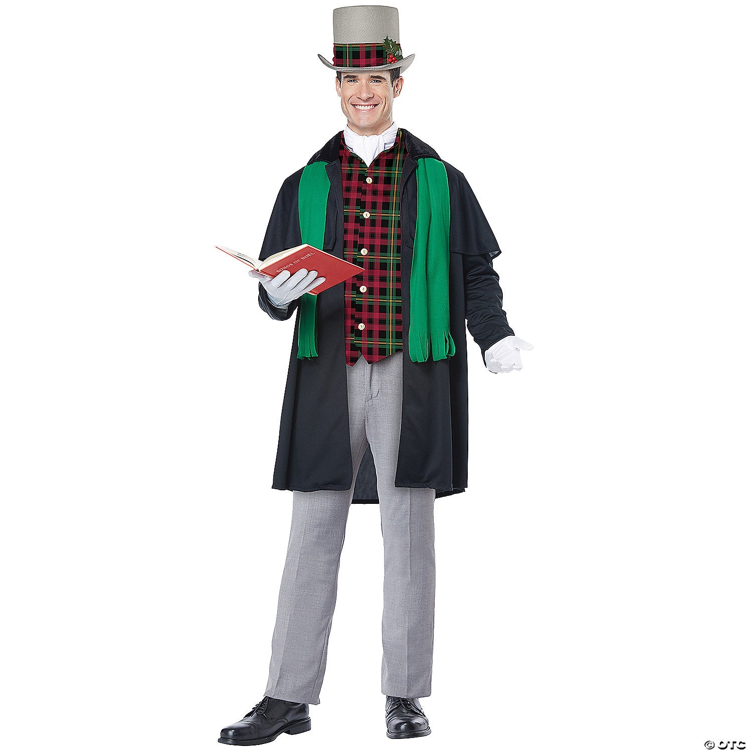 men s holiday caroler costume~cc01520lg