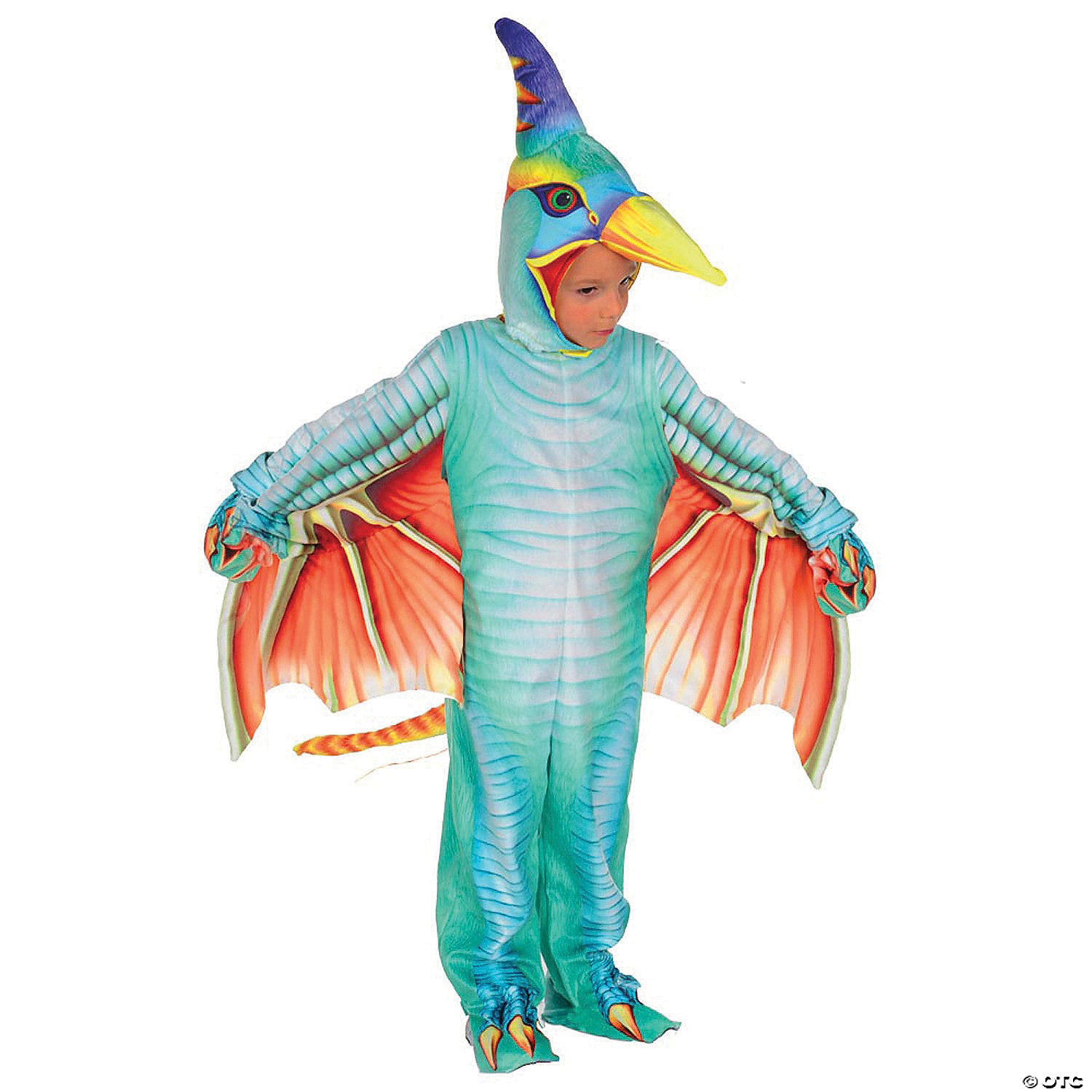 baby light blue pterodactyl costume   4 6 months~ur27616txl
