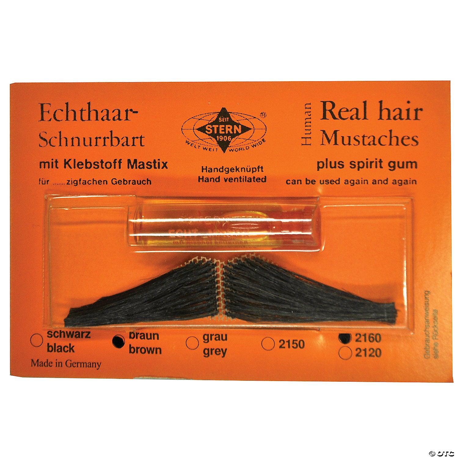 men s real hair italian mustache~cb23bn