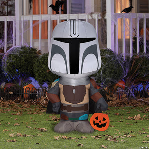 airblown the mandalorian 42 inch halloween yard decoration~ss227191g-a01