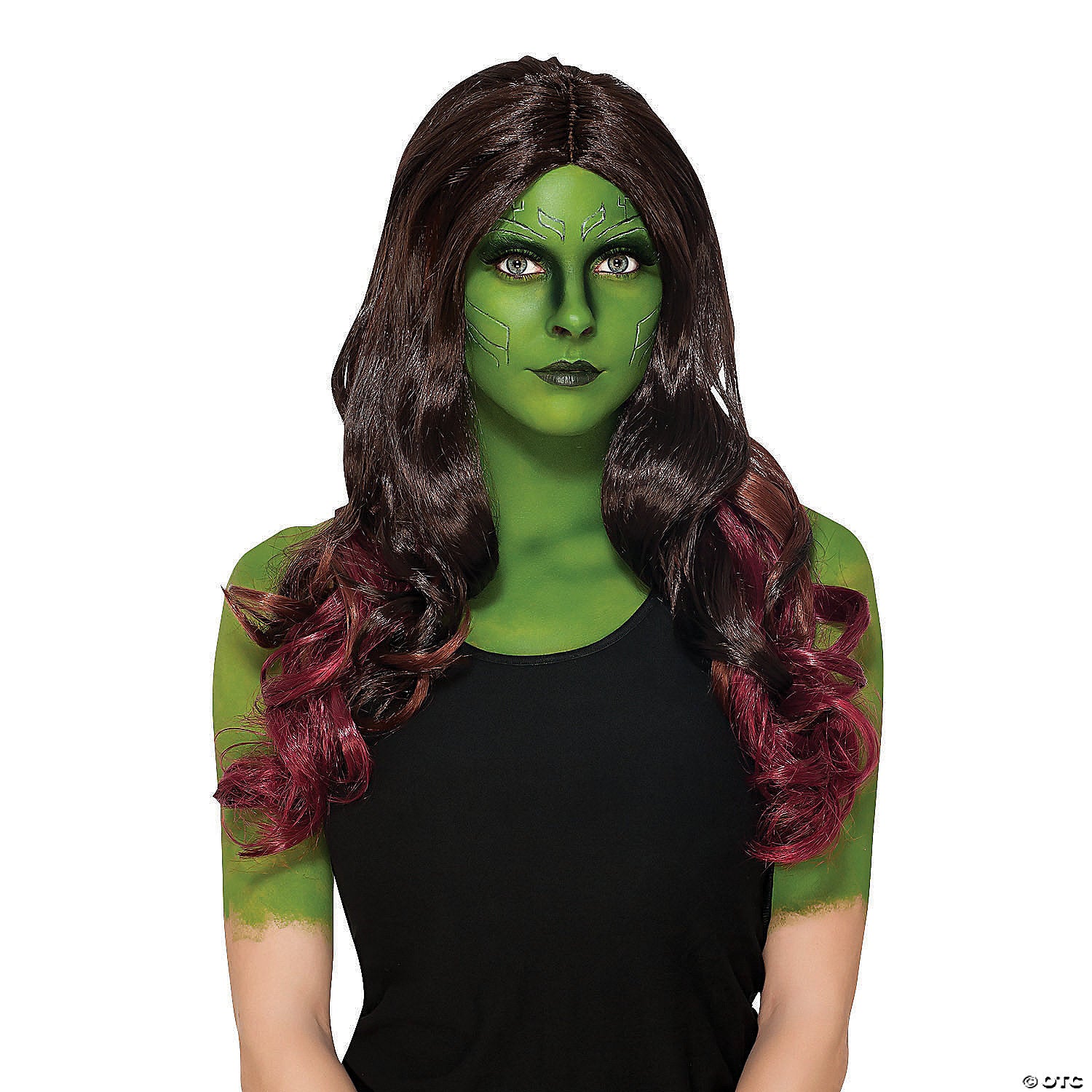 guardians of the galaxy& 8482  gamora wig~ru53050
