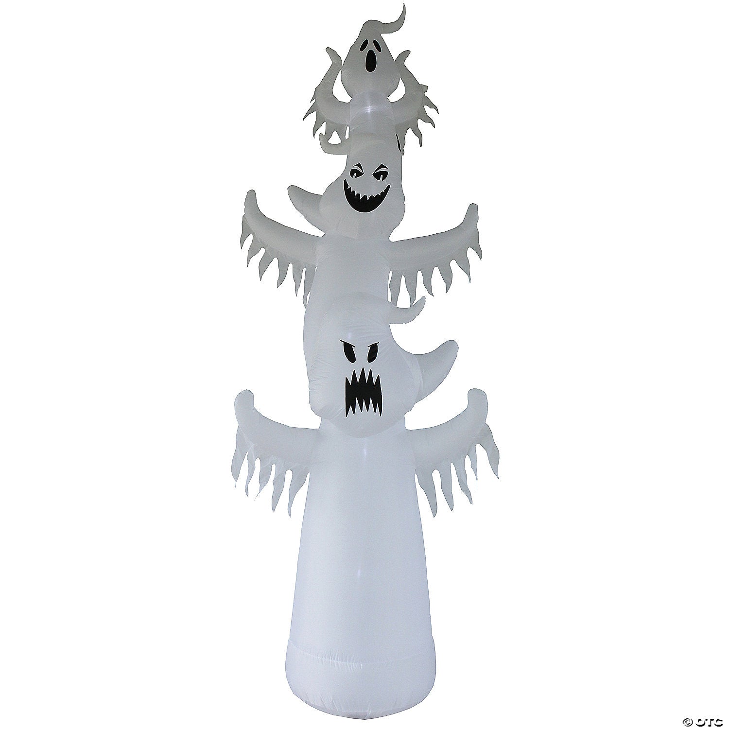 12  blow up inflatable terrorific ghosts trio outdoor yard decoration~vahl19069