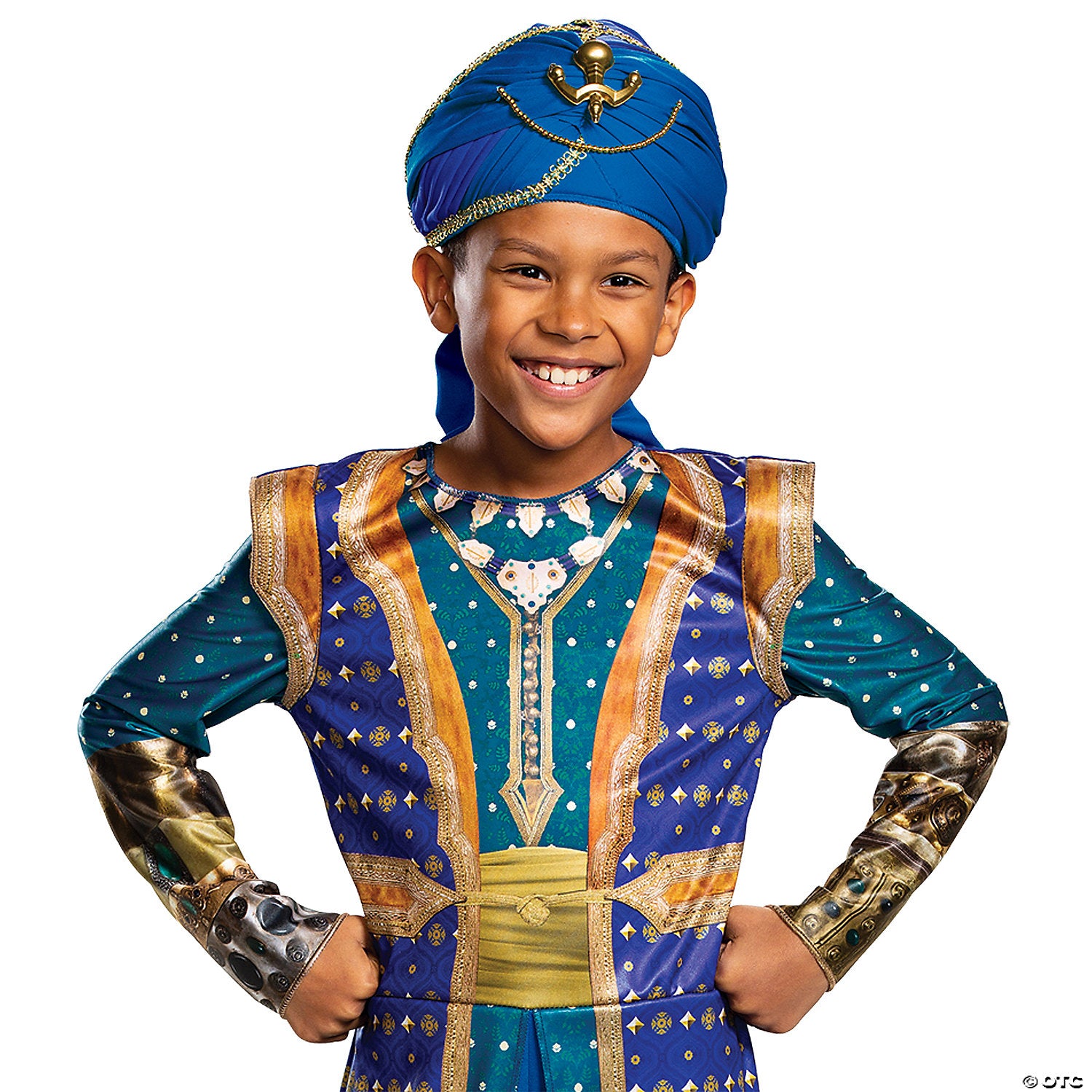 boy s aladdin live action genie classic costume ex small 3t 4t~dg22598m-a02