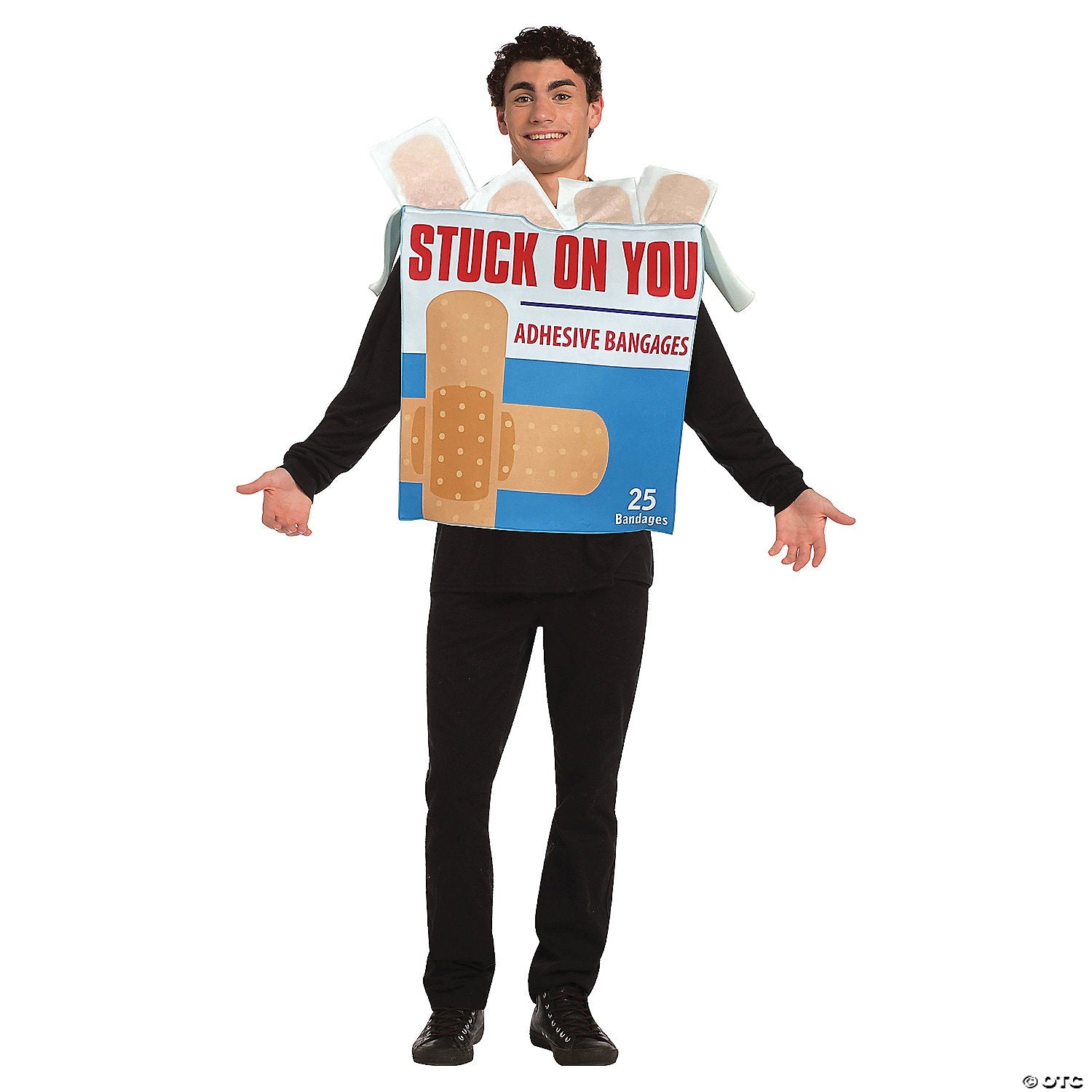 adults stuck on you bandages box costume~gc2151