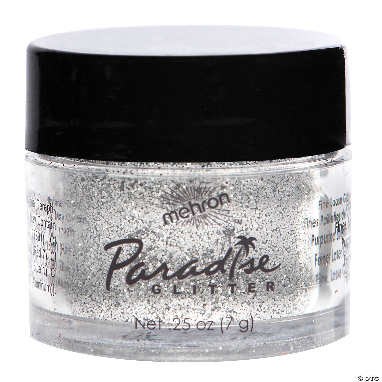 paradise glitter silver 0 25 oz~dd827s