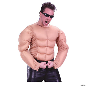 muscle man shirt adult men& 8217 s costume~fw5052