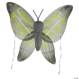 kids yellow & green butterfly wings~fw8111byw