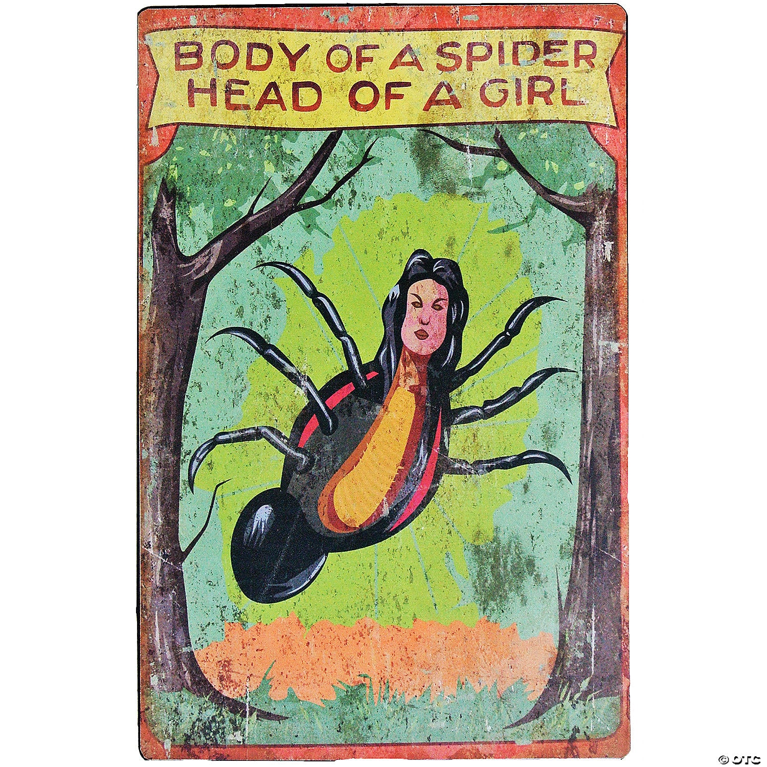 spider girl carnival sign~ss45529
