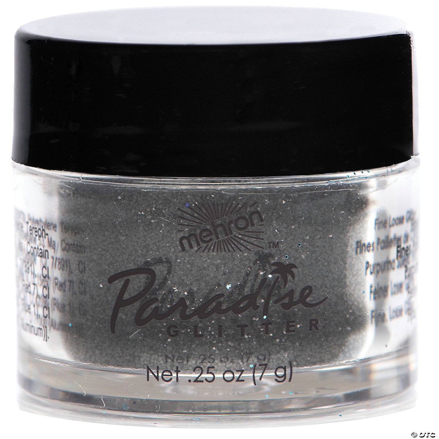 paradise glitter black  0 25 oz~dd827b