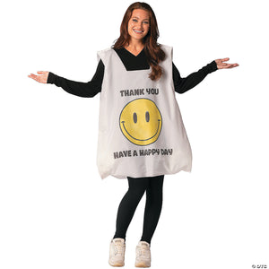 adults plastic shopping bag costume~gcr7828