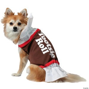 tootsie roll dog costume~gc4003xs