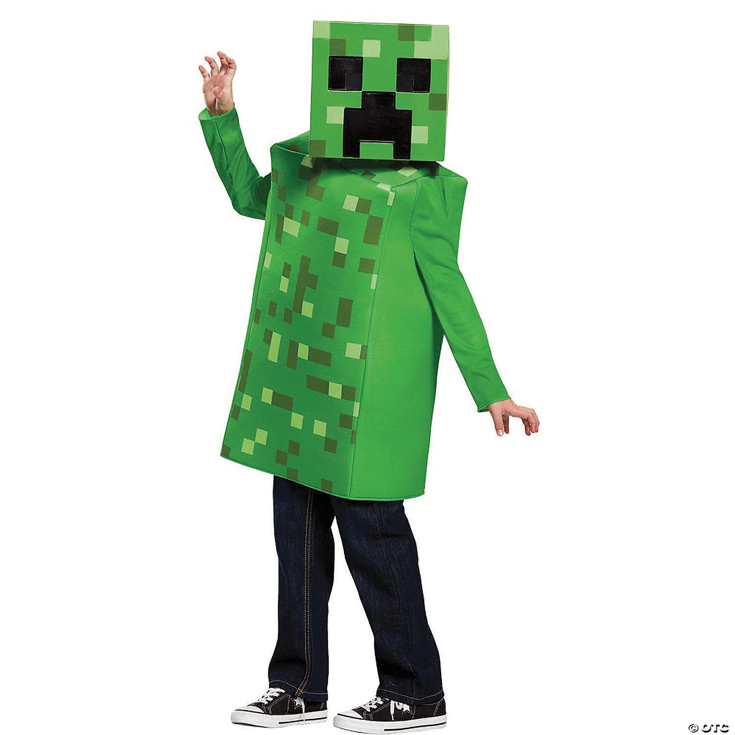 kids classic minecraft creeper costume   small~dg65642l
